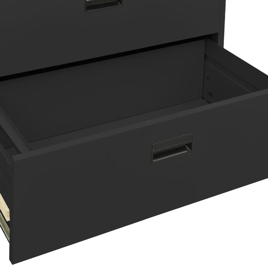 Armadio Classificatore Antracite 90x46x134 cm in Acciaio cod mxl 65340