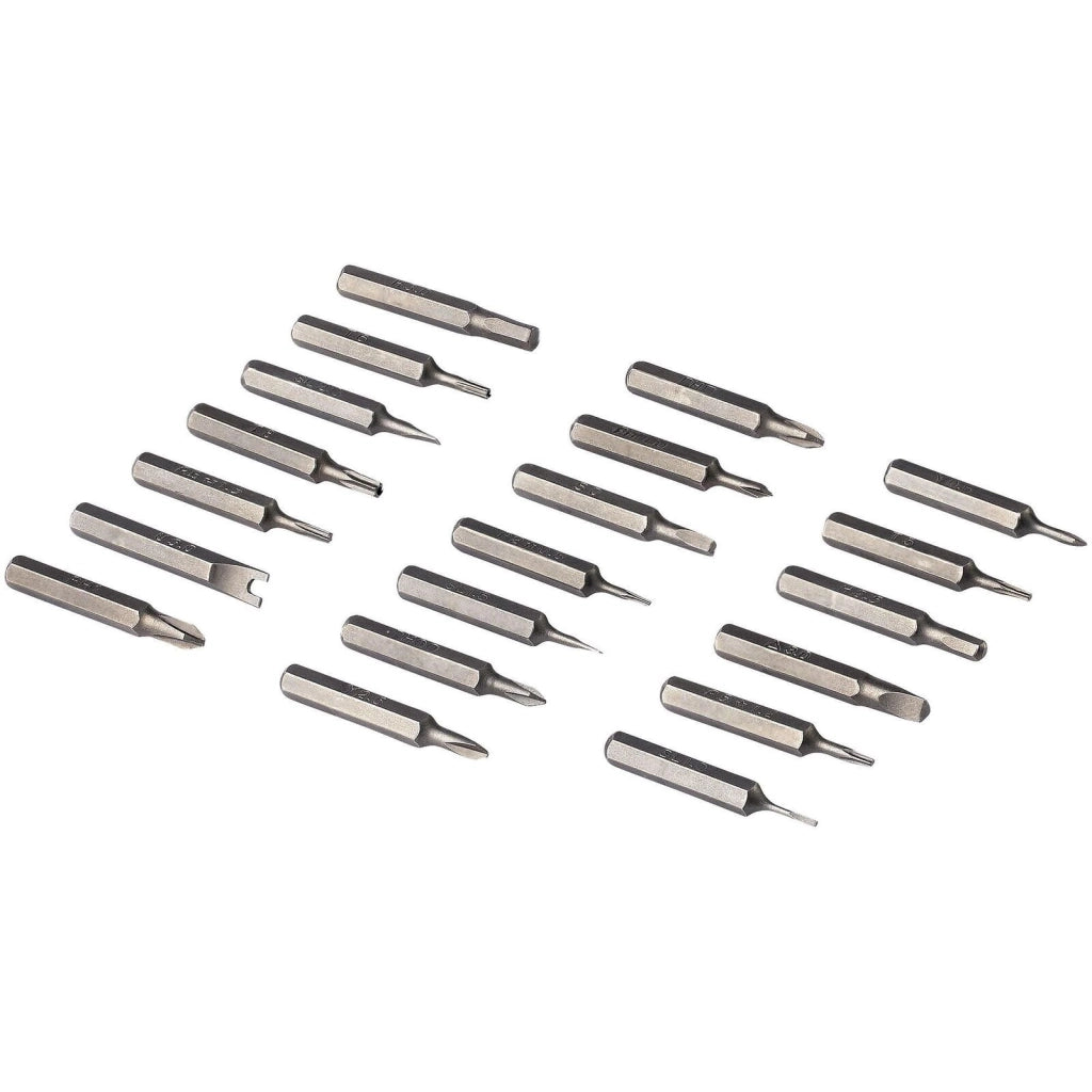 StarTech.com Set di cacciavite elettrico di precisione a 20 pezzi - Kit di cacciaviti a batteria portatile/mini per riparazioni di elettronica - magnetico - senza filo (CTK20PCEDRIVE)