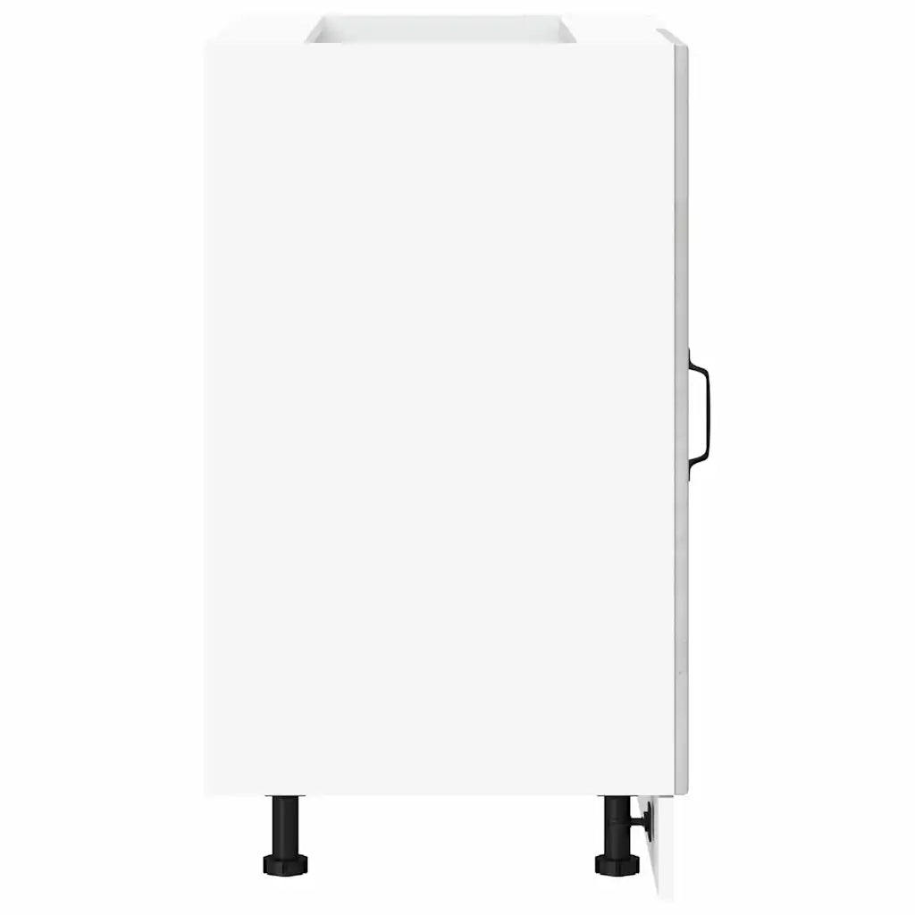 vidaXL Base da Cucina Kalmar Grigio Cemento in Legno Multistrato