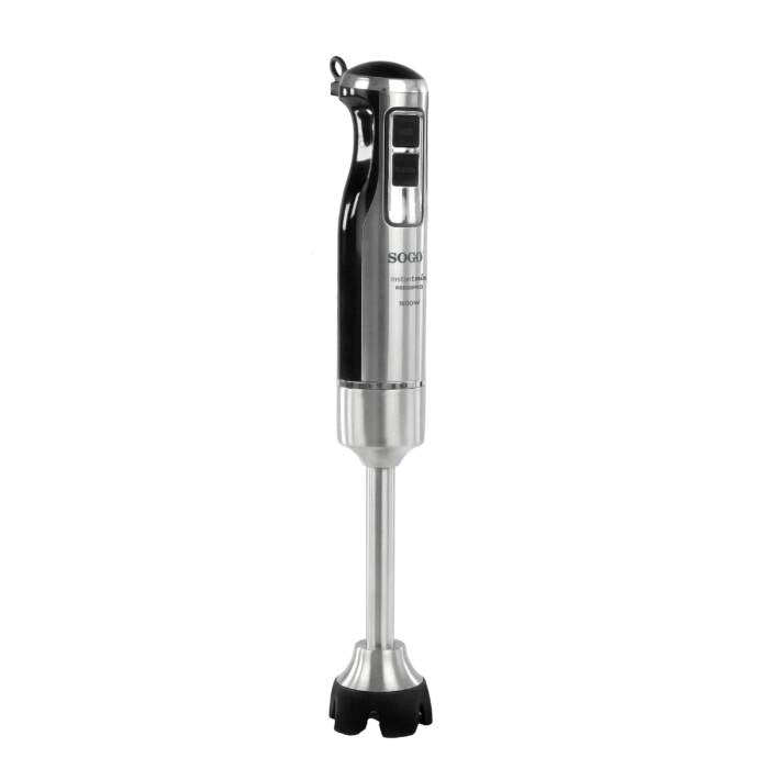 Frullatore a immersione elettrico 1600W, velocità variabile sistema Stepless, vaso graduato 600ml BPA free - SOGO