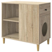 Casa per Gatti Sonoma 72 x 42.5 x 70 cm Legno multistrato CFW2174170