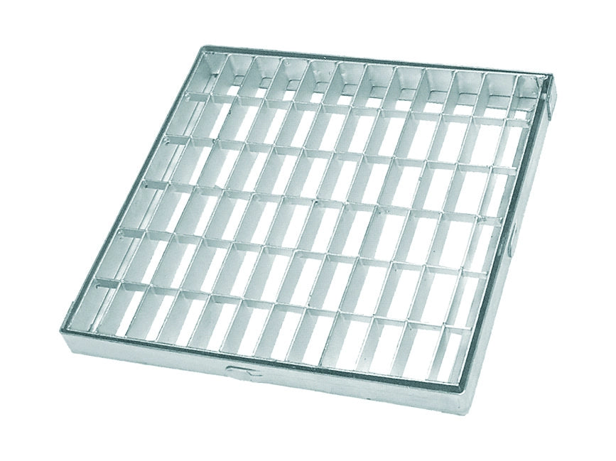 GRIGLIA CON TELAIO QUADRATA 50x50 cm - Pedonale