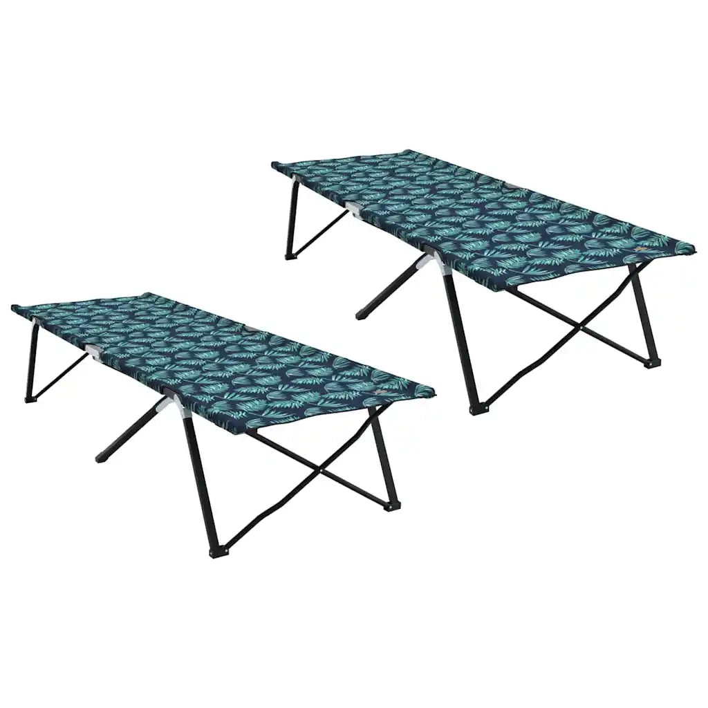 Letto da campeggio pieghevole 2 pz Foresta 206 x 76 x 74 cm CFW5641045