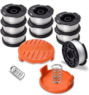 Spazzola per erba - Set di 8 spazzole e 2 coppe per spazzola per erba Ø 1,65 mm lunghezza 9,1 m - Spazzola AF-100-3ZP per boscaiola - Set di 8 spazzole e 2 coppe