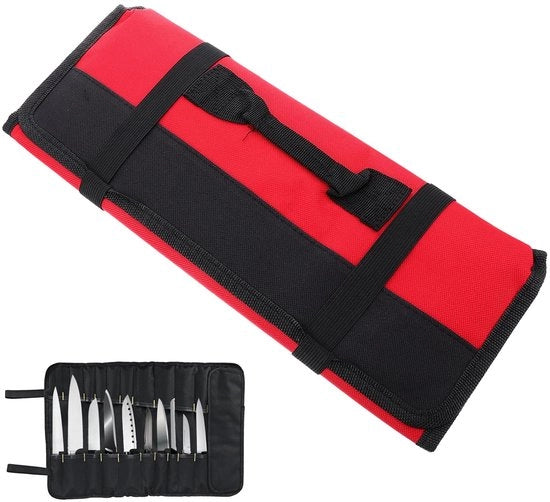 Coltello da Cucina Portatile 22 cm - Oxford Tessuto - Leggero - Coltello da Cucina Rollo