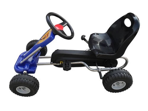 Go-kart a pedali per bambini blu 89 cm 0102003