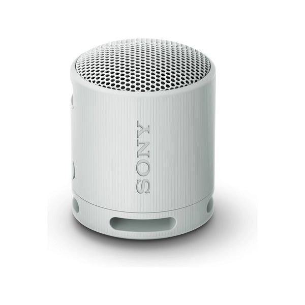 Sony srs-xb100 - speaker wireless bluetooth, portatile, leggero, compatto, da esterno, da viaggio, resistente ip67 impermeabile e antipolvere, batteria da 16 ore, cinturino versatile, chiamate in vivavoce - grigio - SRSXB100H CE7