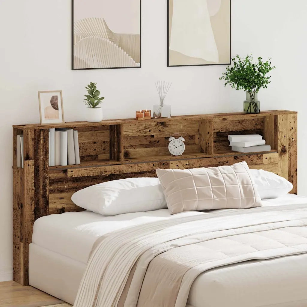Testiera | Testata del letto Legno vecchio 220 x 18,5 x 102,5 cm