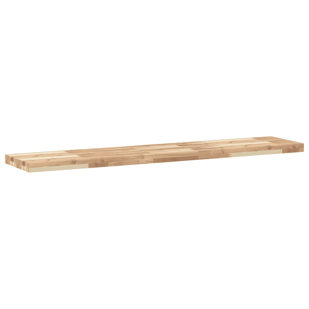 vidaXL Mensole da Parete 4 pz 160x30x4 cm Legno Acacia Non Trattato