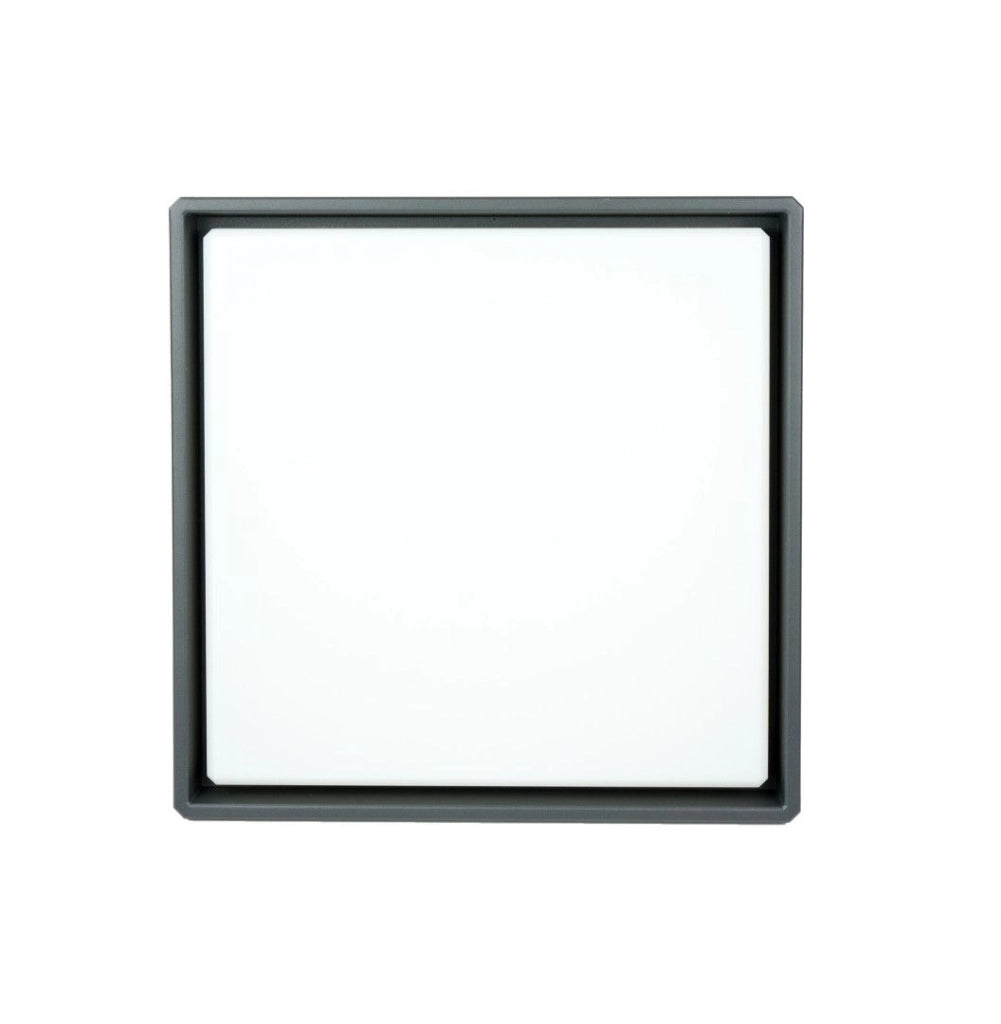 Plafoniera esterna LED BENI grigio scuro IP65 SU-MA