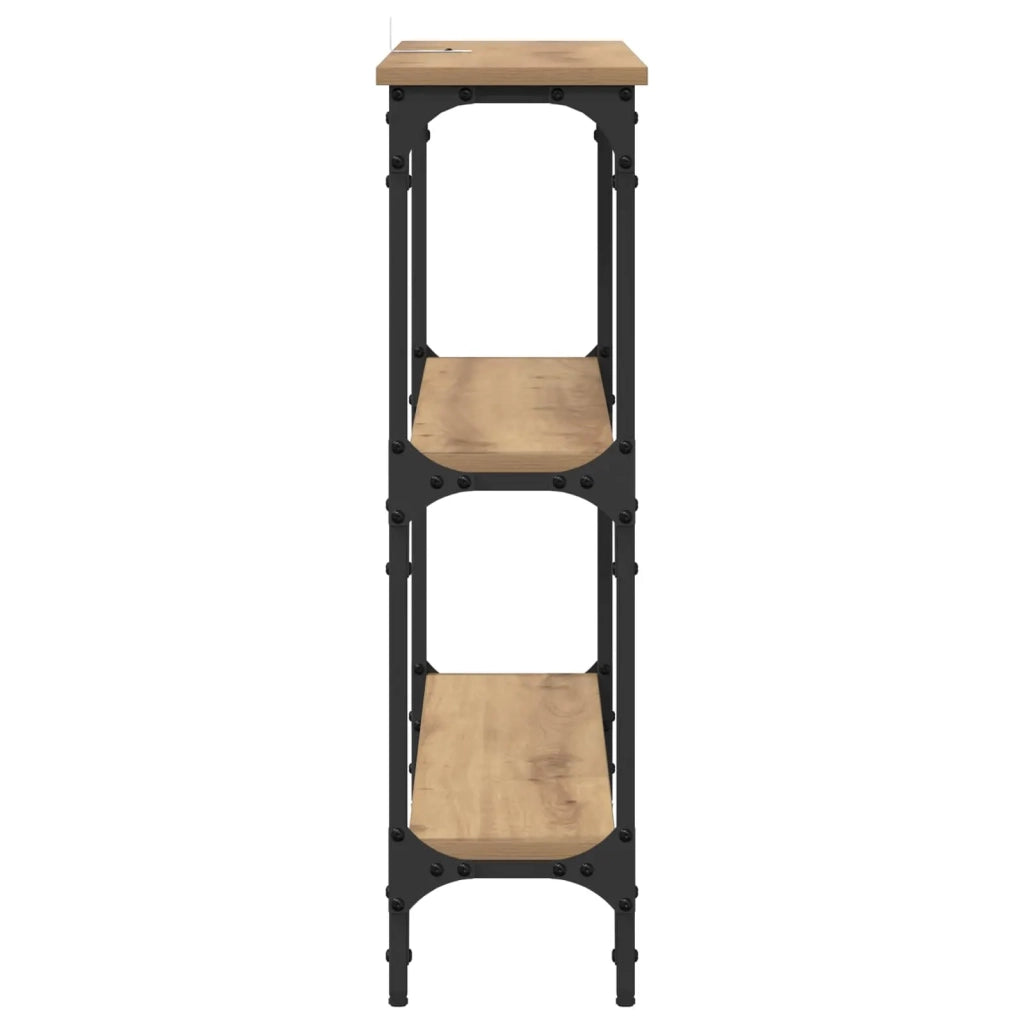 Tavolo consolle Rovere artigianale 100 x 22,5 x 75 cm 883504