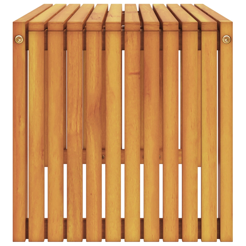 Tavolino da caffÃ¨ 70x35x35 cm Legno Massello Acacia