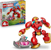 LEGO | Marvel Ultron vs. Iron Man - Giocattolo da Supereroi con Action Figure Mech e 2 Minifigure ,Eta 4+