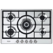 De’Longhi NSL 575 X piano cottura Acciaio inossidabile Da incasso 75 cm Gas 5 Fornello(i)