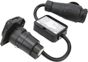 Convertitore di illuminazione per rimorchi Europese 13-pins a connettore di adattamento 7-vie americano per illuminazione di rimorchi. Kit di conversione per illuminazione di rimorchi.