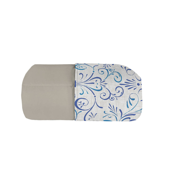 Trapuntino Estivo Singolo in Microfibra 100 gr con Stampa Ornato Tex Basic