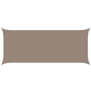 Vela Parasole | Telo Ombra | Vela da ombra solare Tortora 6 x 2,5 m 100% Poliestere Oxford