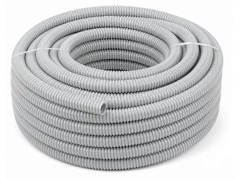 GUAINA SPIRALATA GRIGIA Ø mm. 25  MT. 30