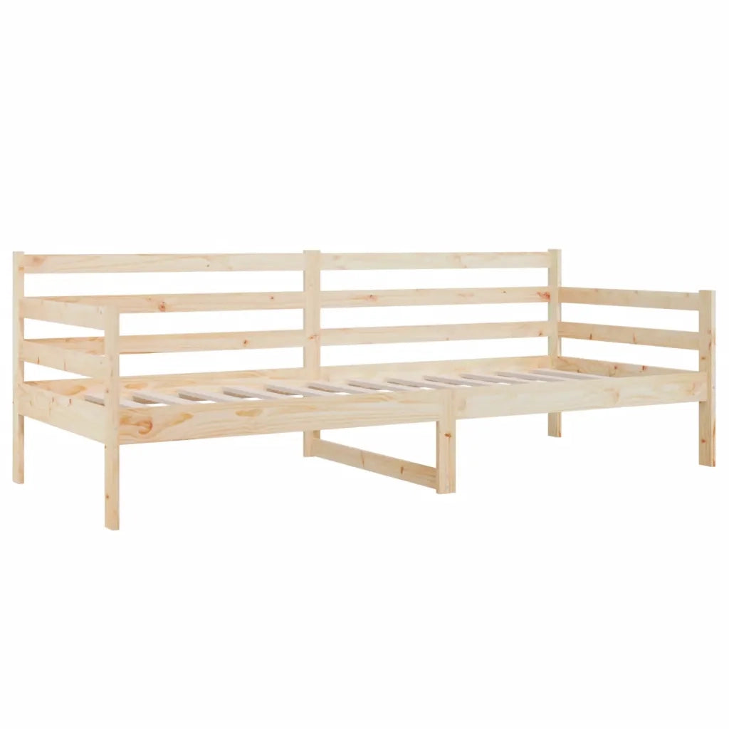 Letto singolo | Letto per adulti | Dormeuse senza Materasso 90x190 cm in Legno Massello di Pino