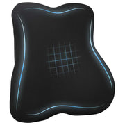 Cuscino lombare Nero Schiuma Memory 40 x 40 x 11 cm