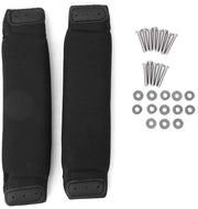 Cinture per piedi Nera - Tiranti per surf - Neoprene/acciaio inossidabile - Sostenibile - 1 Paio - Dimensioni 26,3x6,3x2,5cm