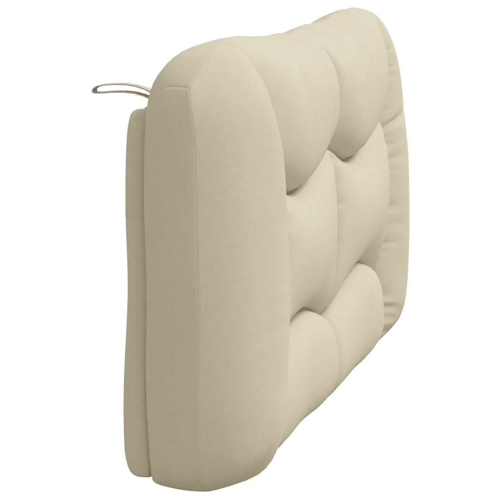 Cuscino Testiera Hvar Crema 140 cm in Tessuto CFW5956140