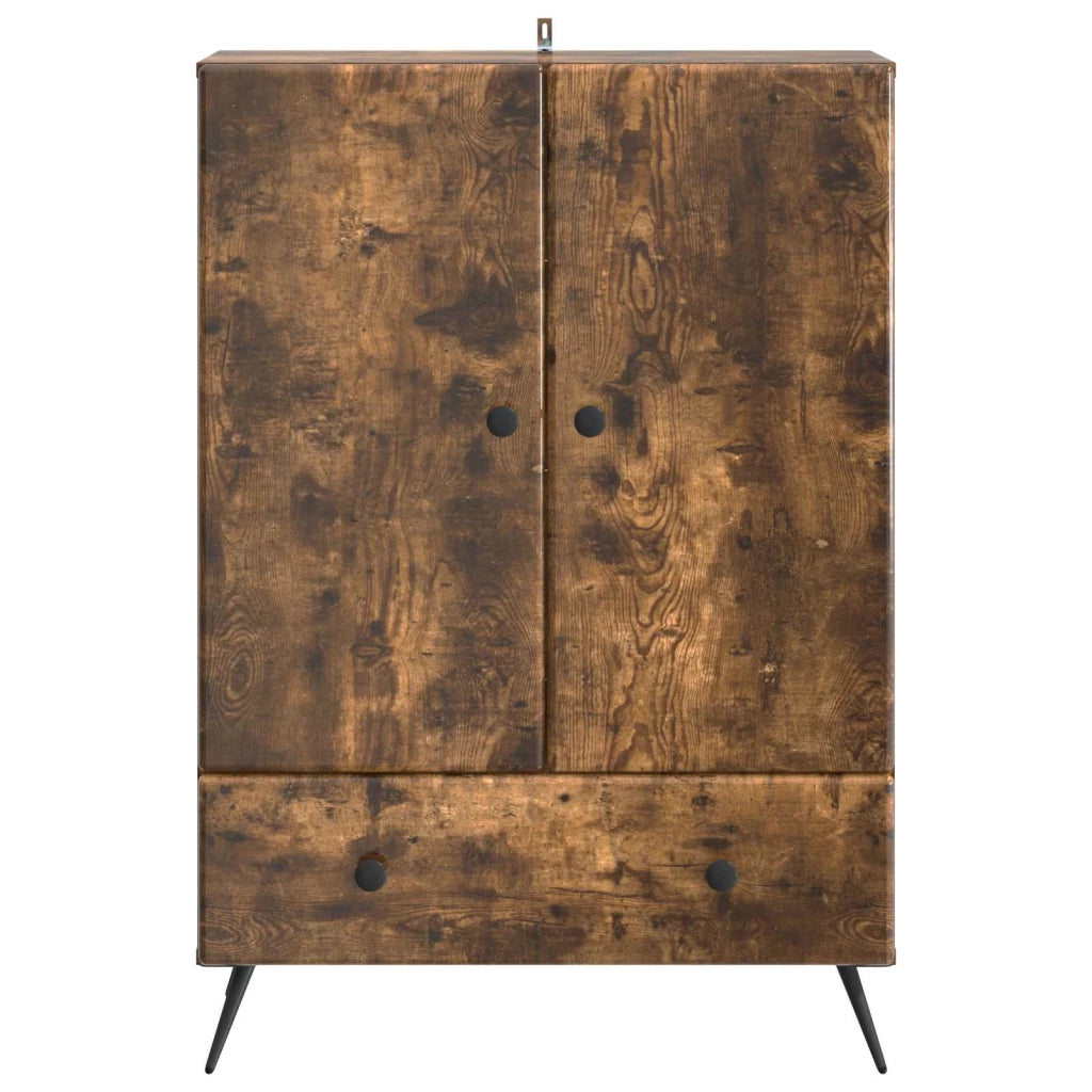 Credenza Rovere Fumo 66 x 34,5 x 95 cm Legno ingegnerizzato 895590