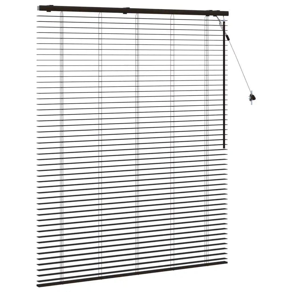 Tenda Veneziana Marrone Scuro 125 x 160 cm 35 mm 42015571