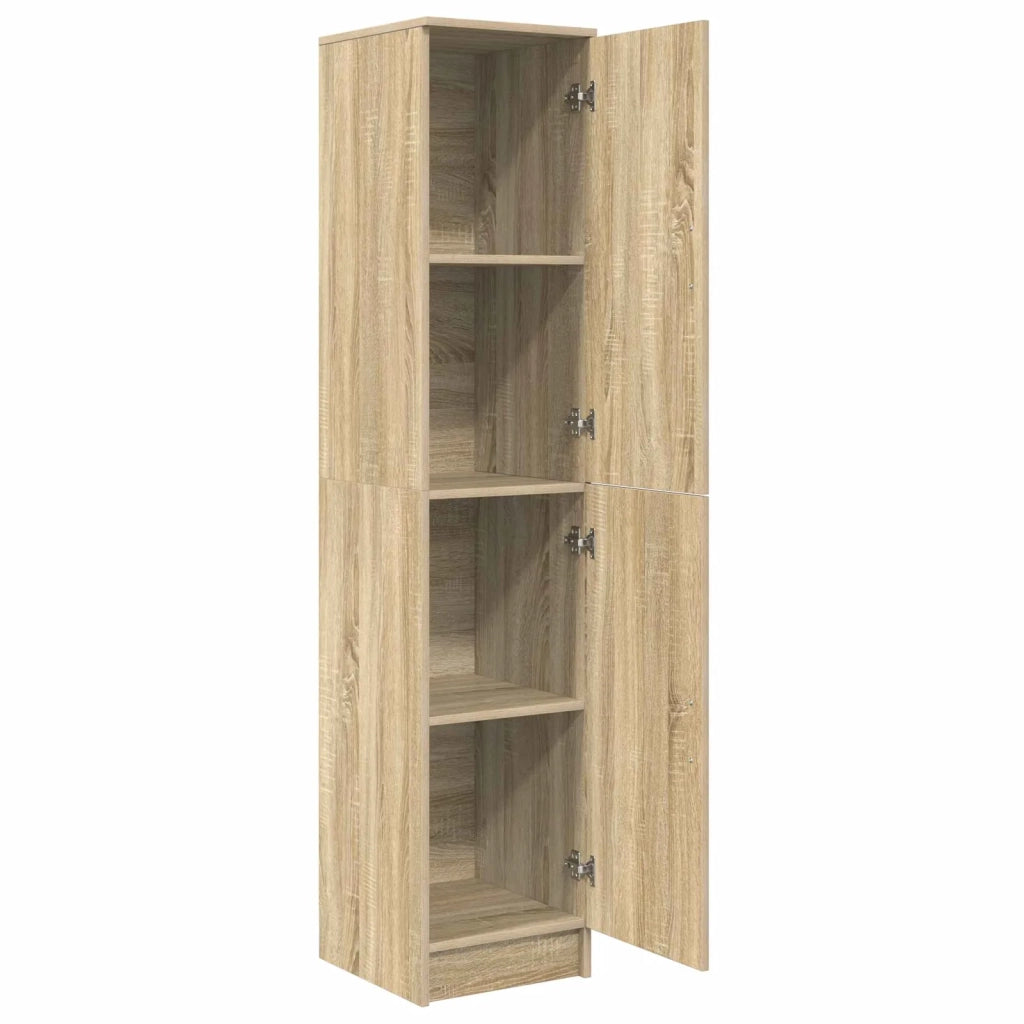 Credenza | Madia | Buffet da pranzo | Armadio da pranzo Rovere Sonoma 35 x 39 x 168 cm