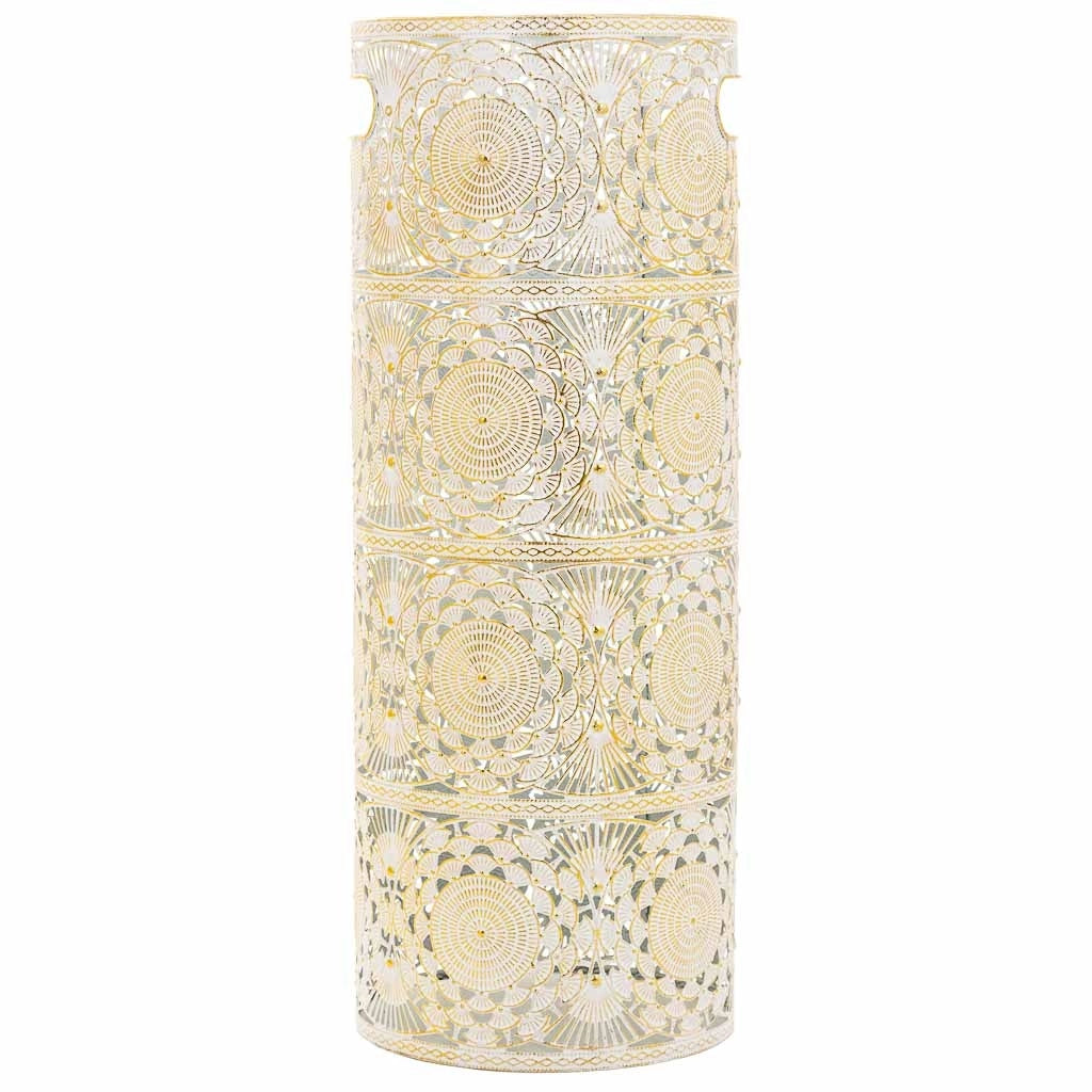 Portaombrelli metallo bianco 20x20x53h cm