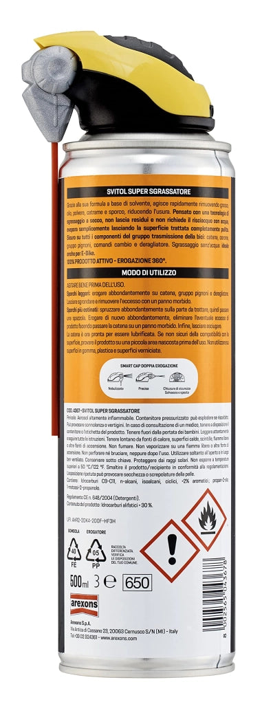 Arexons 4367 Svitol Bike Super Sgrassatore 500 ml