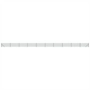 Recinzione da Giardino | Recinzione Metallica con Flangia Verde 0,8x25 m