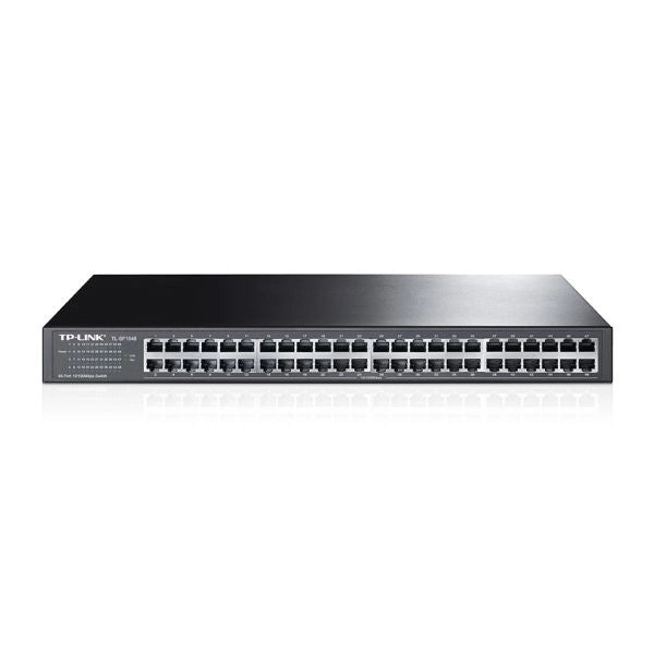Tp-link tl-sf1048 non gestito fast ethernet (10/100) 1u nero