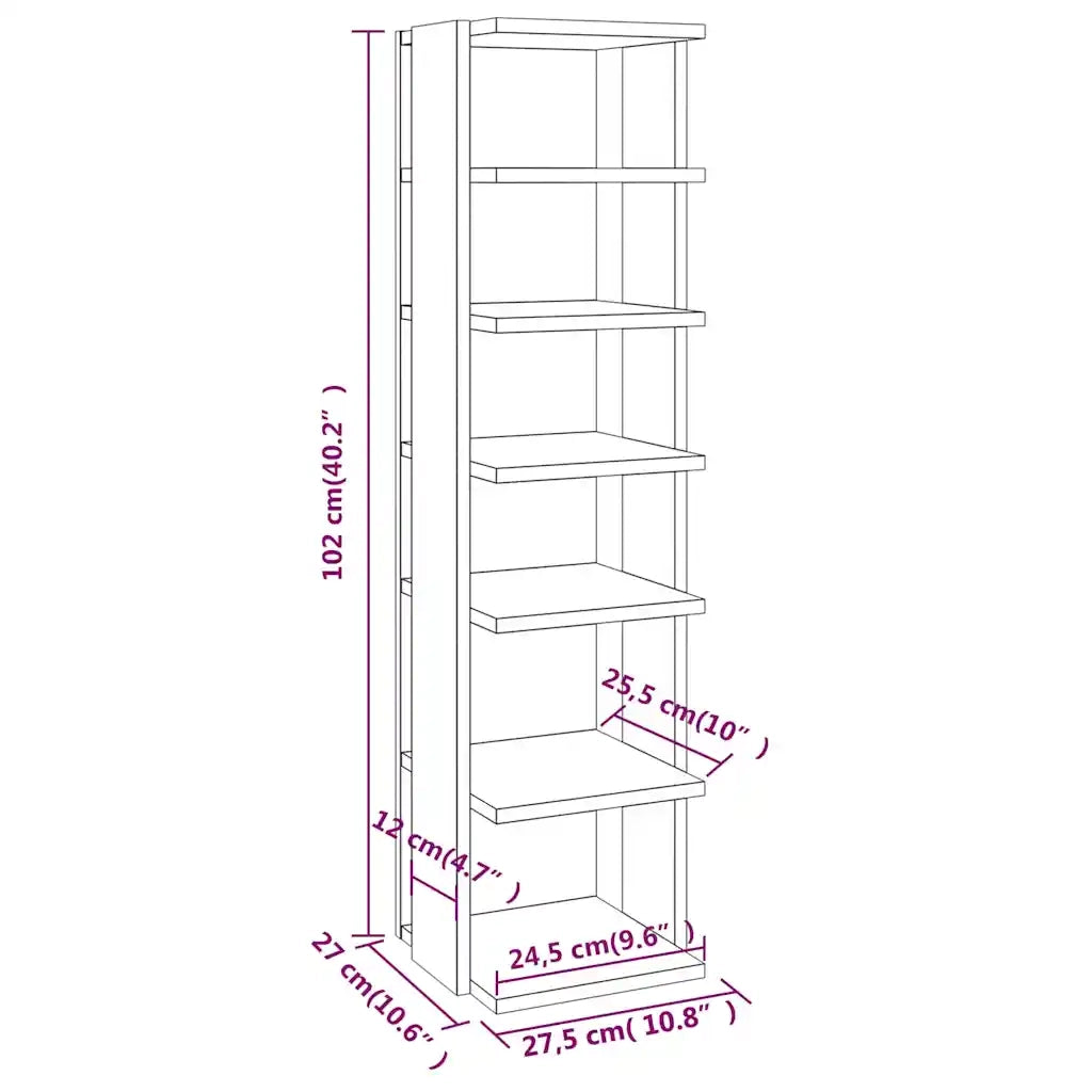 Scarpiere 2 pz-Set di 2 Scaffale per scarpe Rovere sonoma 27,5x27x102 cm