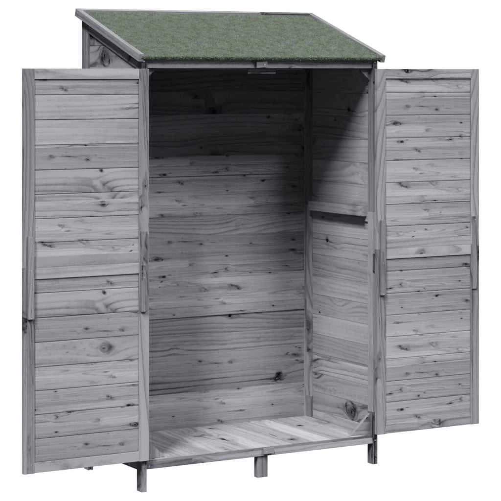 Capanno da Giardino Grigio 106 x 56 x 176,5 cm 42033482