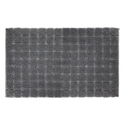 TAPPETO PLAZA 60X110CM PIOMBO IN COTONE