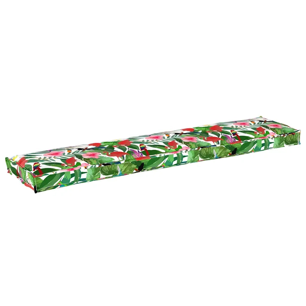 Cuscino per pallet Floreale Giungla Tropicale 180 x 40 x 8 cm 42001677