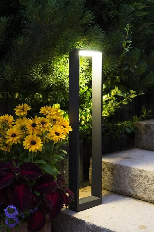 Paletto giardino 80cm LED 7W CCT grigio IP54 SU-MA