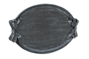 Biscottini Vassoio in legno finitura nera Made in Italy