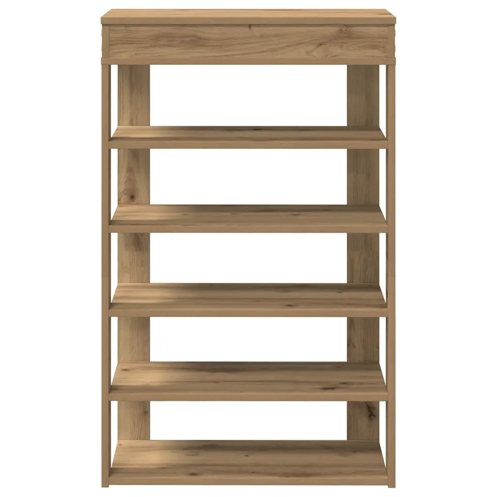 Scarpiera Rovere Artigianale 60x30x98 cm in Legno Multistrato 859931