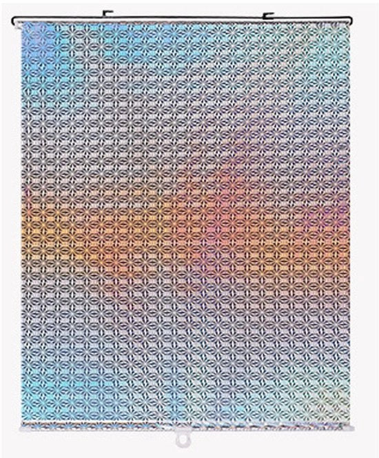 Zonneschermo per parabrezza, protezione UV per auto, schermo per parabrezza con gancio, protezione per il parabrezza (argento, 45*125 cm).