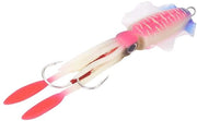 Lure per pesca al calamaro - 3D occhi - attirante per pesca in mare o in acqua dolce - materiale PVC di alta qualità - imitazione di calamare
