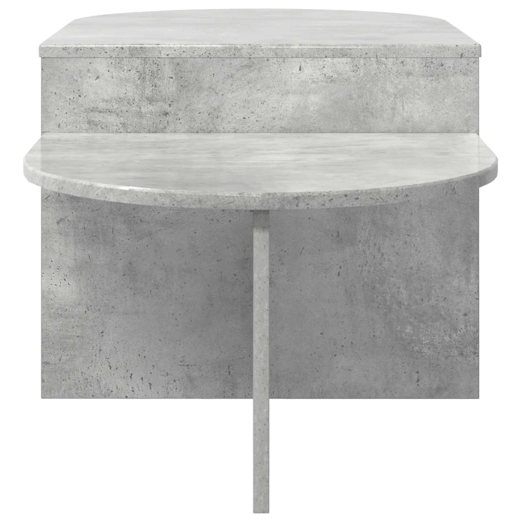 Tavolino da salotto Grigio Cemento 100 x 50 x 40 cm