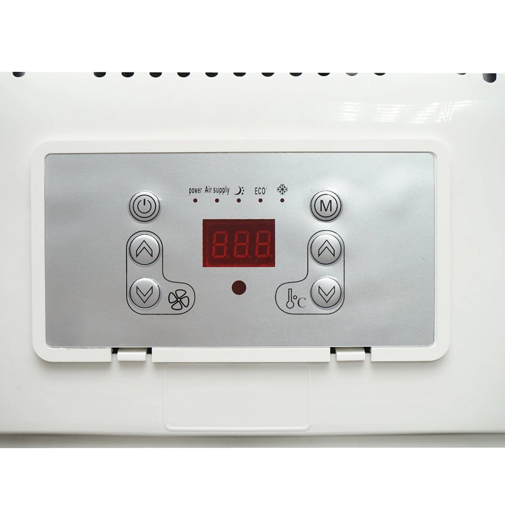 Climatizzatore fisso per macchinari industriali AC universale 24V 2400W con telecomando – Condizionatore d'Aria Climatizzatore Adatto Camion Autobus Camper Caravan
