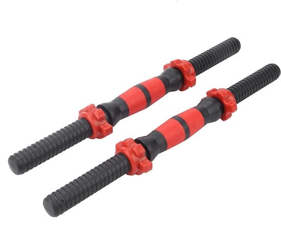 Barre per sollevamento pesi 40cm - Asta per sollevamento pesi - Sollevamento pesi - Allenamento di forza - Attrezzatura per allenamento a casa - Attrezzatura per fitness - Carico massimo 50kg