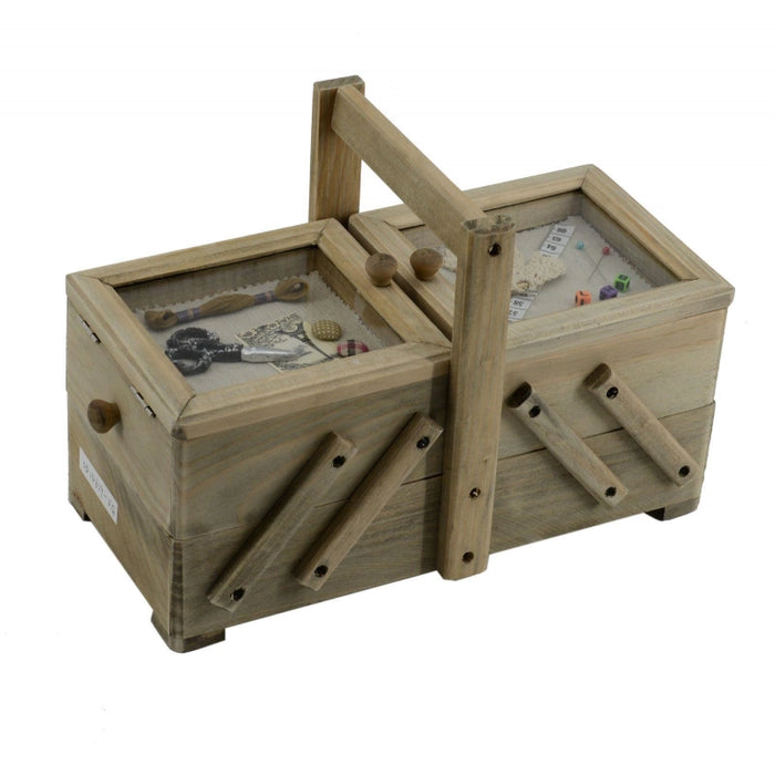 Portalavoro legno rosina 2 cassetti cm 33x16h22