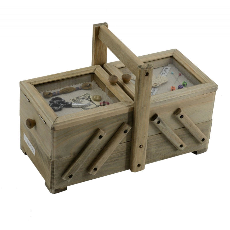 Portalavoro legno rosina 2 cassetti cm 33x16h22