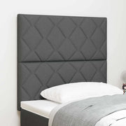 Testiera Grigio scuro 100 cm Tessuto 3337900