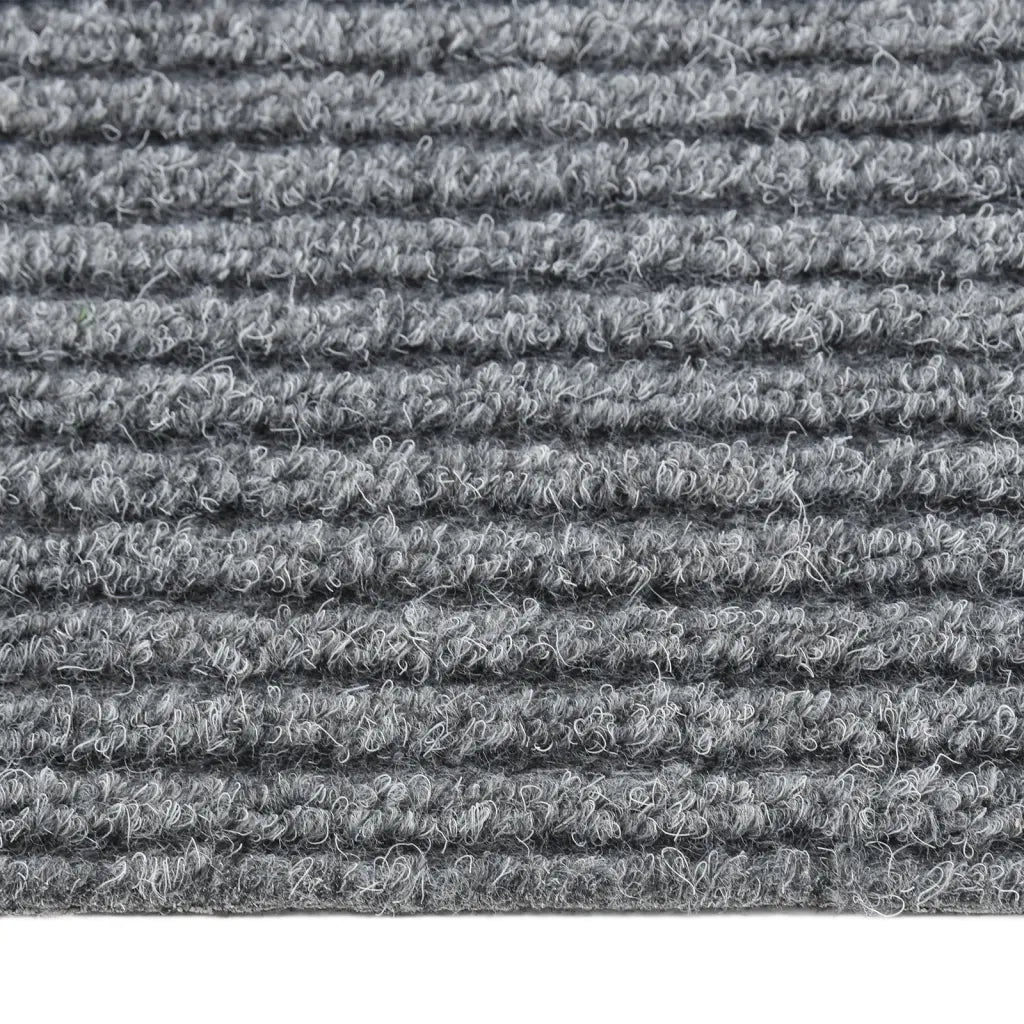 Tappeto Corsia Acchiappa Polvere 100x450 cm Grigio 327181