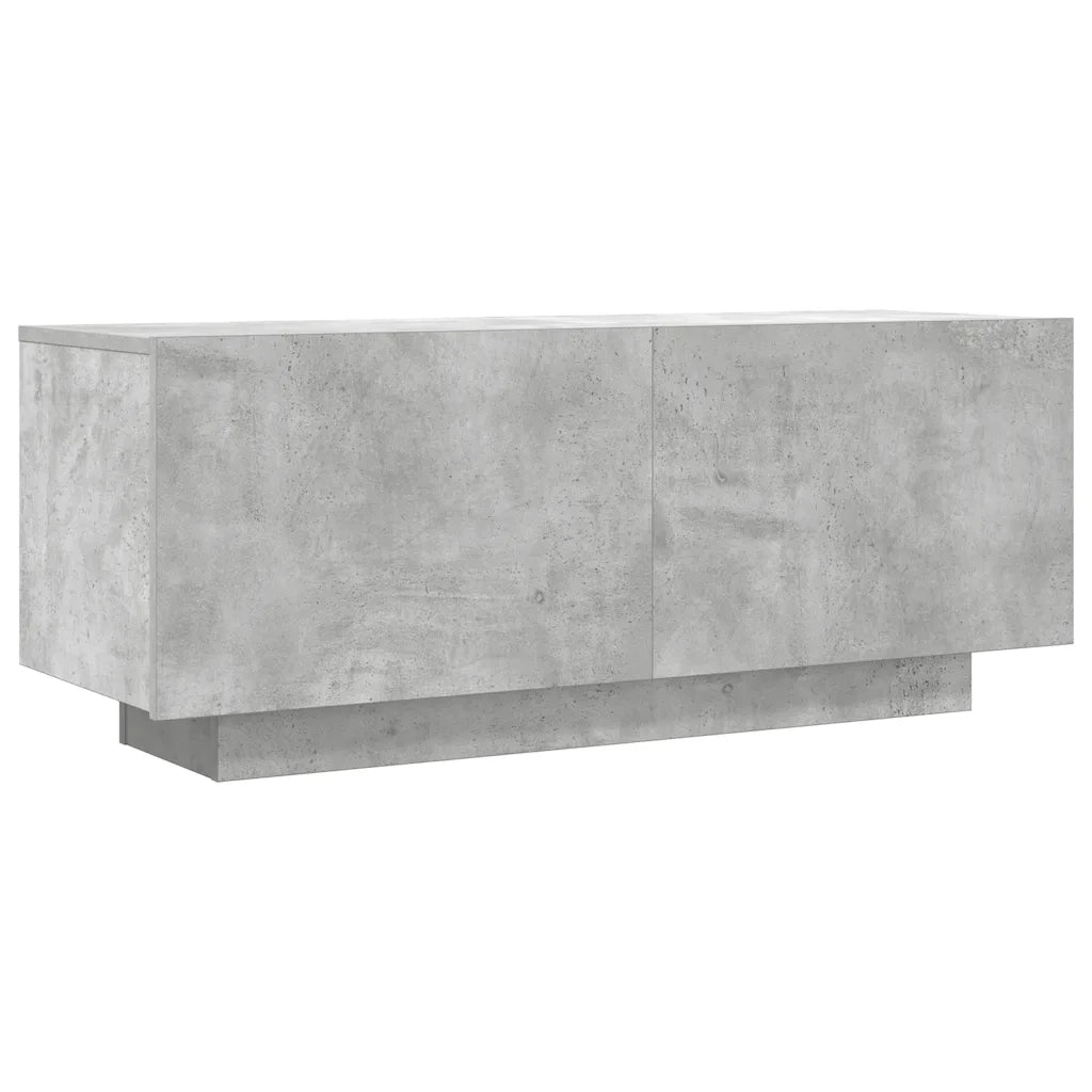 Mobile per TV Grigio Cemento 100x35x40 cm Legno Multistrato 804440